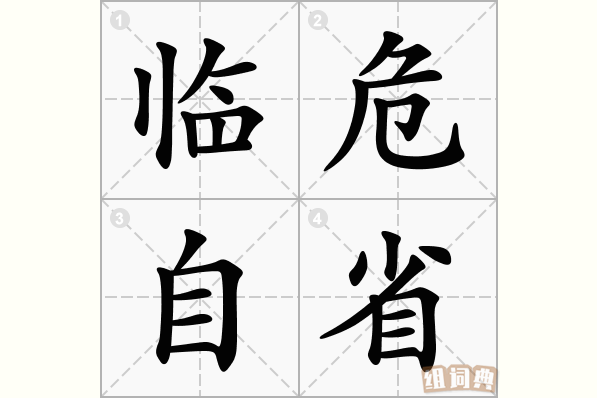 临危自省
