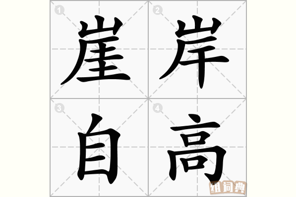 崖岸自高