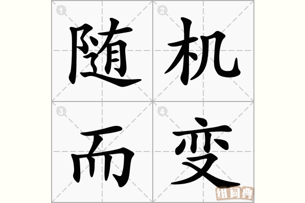 随机而变