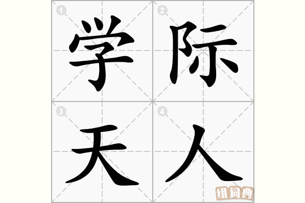 学际天人