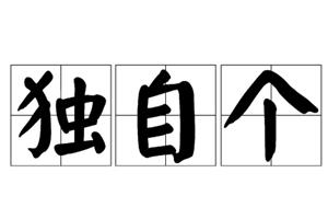 独自个