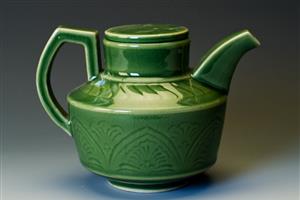 绿釉陶