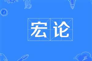 宏论